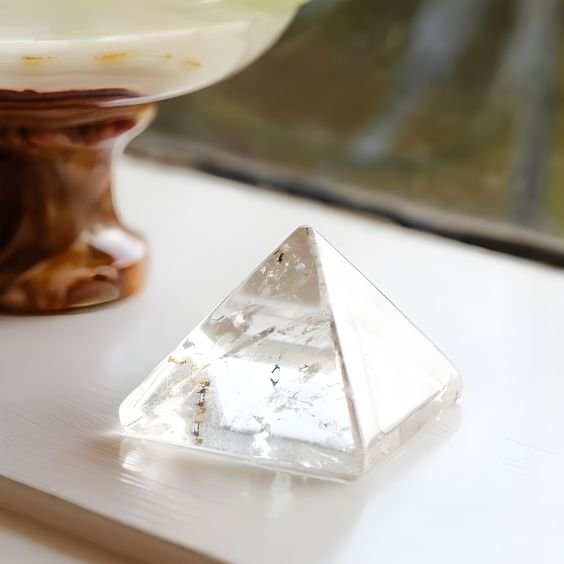 Clear Quartz Pyramid